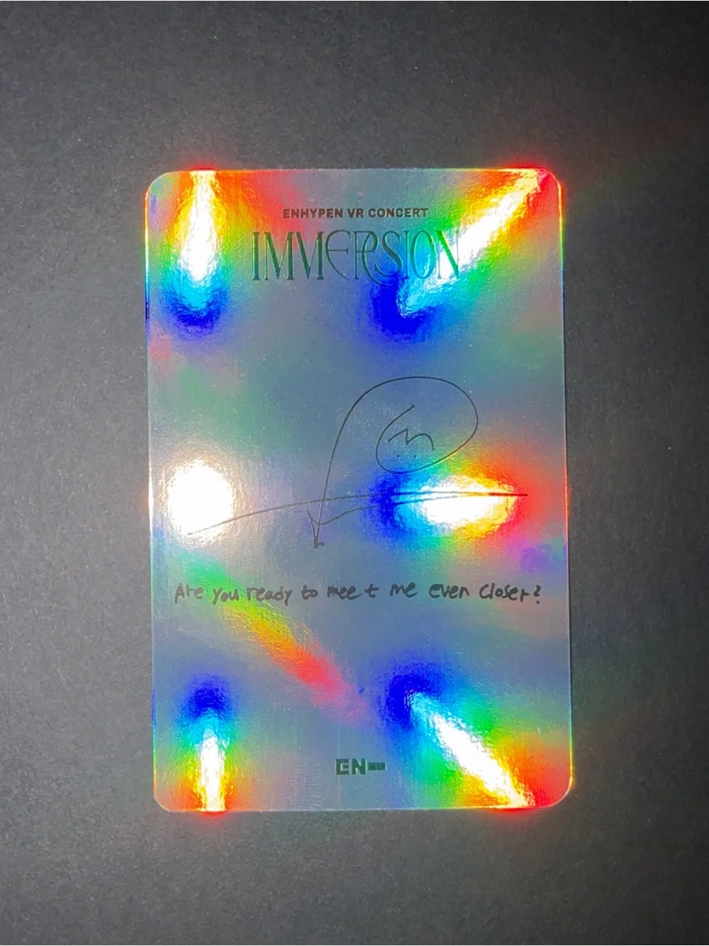 Official ENHYPEN Jungwon Immersion VR Concert PC Bundle